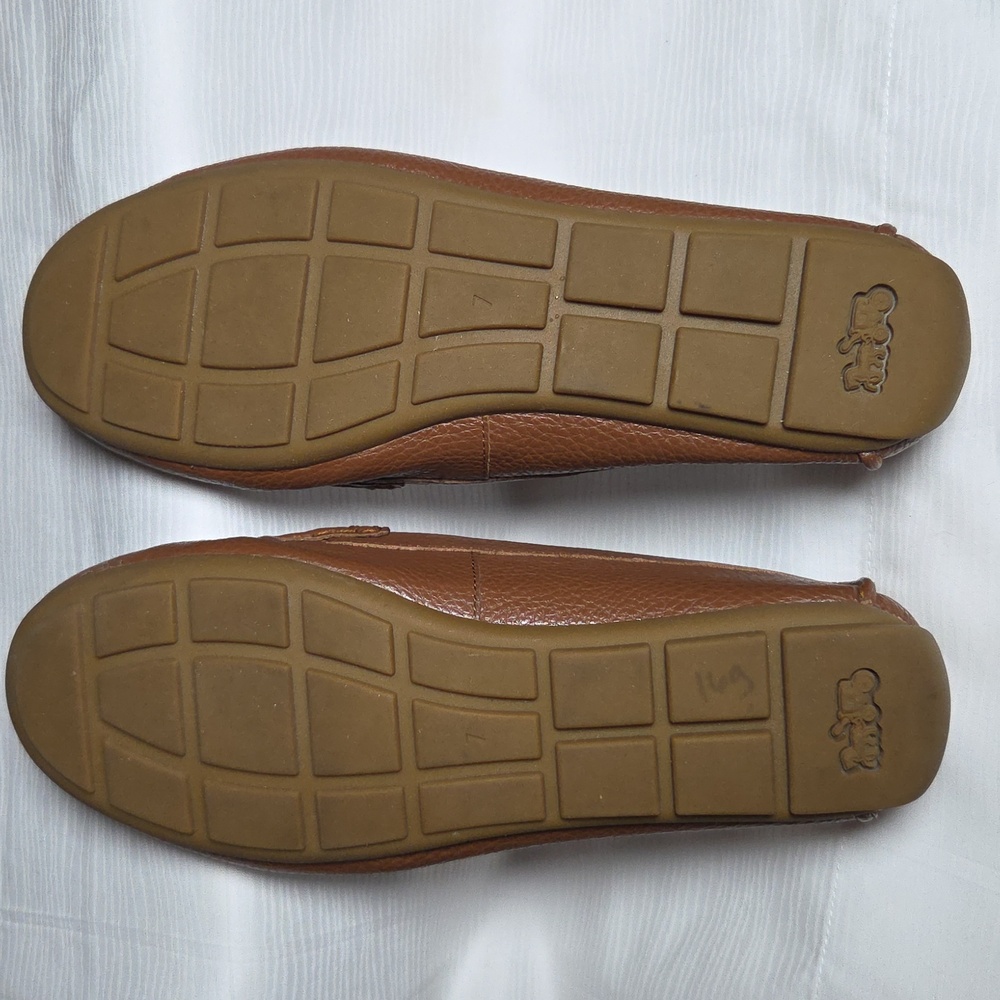 Coach Parker Moccasins Women's Leather Loafers,sz 7. - Picture 4 of 5